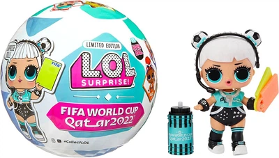 Игровой набор lol Surprise X FIFA World Cup Qatar 2022 лол all star sports color change