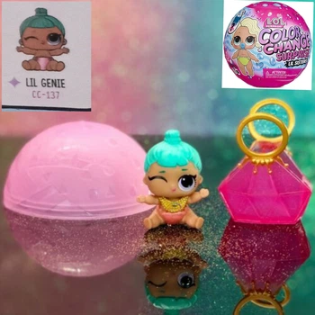 Ігровий набір Lol Surprise color change Lil Genie! серії лялька лол lils darling дарлінг Сестрички"