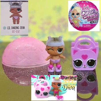 Игровой набор Lol Surprise color change Lil daring diva! серии кукла лол lils darling дарлинг Сестрички"