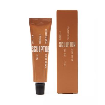 Гель-фарба для брів Sculptor Lash Light Brown колір світло-коричневий 15 мл