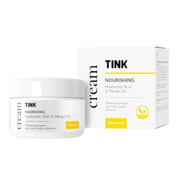 Крем для лица Tink Nourishing Cream питательный для сухой кожи с гиалуроновой кислотой и маслом манго 50 мл