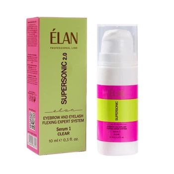 Експерт-система флексингу брів та вій ELAN Supersonic 2.0 Serum 1 Clear прозорий 10 мл