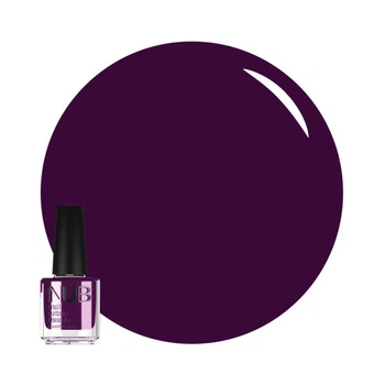 Лак NUB 043 Mirror Violet фіолетовий баклажан 14 мл (3145891595925)