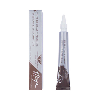 Фарба для брів та вій Thuya Professional Line Marron Brown, колір коричневий, 14 мл (8412751120395)