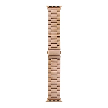 Ремінець для Apple Watch Stainless Steel 42/44/45/49 mm Колір Retro Gold