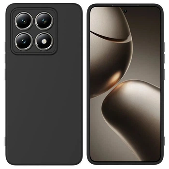 Чохол Fiji Full Soft Premium для Xiaomi 14T Pro протиударний бампер з мікрофіброю Black