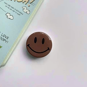 Попсокет для телефона Smile, коричневий
