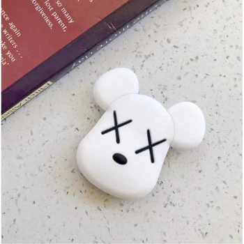 Попсокет для телефона Cartoon Kaws, білий