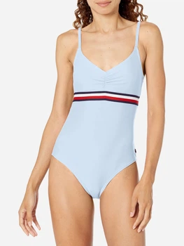 Купальник слитный женский Tommy Hilfiger 204297967 XL Голубой (1159813806)