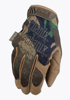 Рукавички тактичні Mechanix Woodland Camo MG-77 Розмір XL