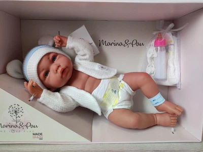 Пупс реборн вініловий хлопчик Лука Luka Ane Baby Marina&pau, 45 см 1637