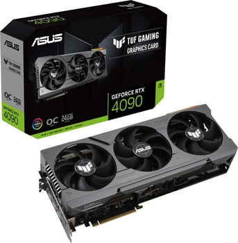 Відеокарта GF RTX 4090 24 GB GDDR6X TUF Gaming OC Asus (TUF-RTX4090-O24G-GAMING) Black