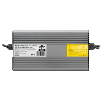 Зарядное устройство LogicPower (3.65V) для аккумуляторов LiFePO4 3.2V, 20A, 64W с LED-индикатором