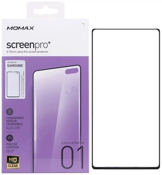 Захисна плівка Samsung N970 Galaxy Note 10 0.15 mm чорна ScreenPro+ Ultra Thin Screen Protector Momax