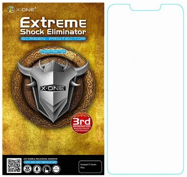 Защитная пленка Huawei P Smart Plus /Nova 3i прозрачная противоударная Extreme Shock Eliminator X-One