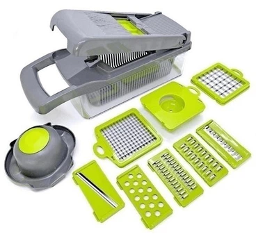 Овощерезка многофункциональная с контейнером Multifunctional Vegetable Chopper