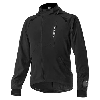 Ветровка для велосипедистов ROCKBROS BCW01 размер XL Черный (RB-BCW01-5156)