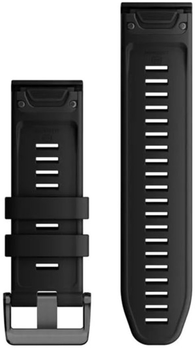 Pasek Garmin QuickFit Silicone Band 26mm Black (010-13281-00)