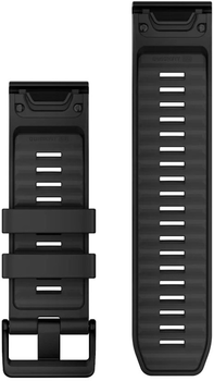 Pasek Garmin QuickFit Silicone Band 26mm Black (010-13393-02)