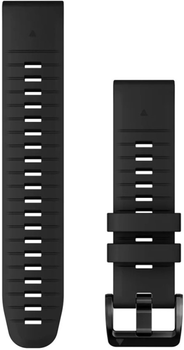 Ремінець Garmin QuickFit Silicone Band 22mm Black (010-13280-00)