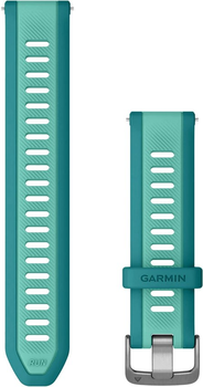 Ремінець Garmin Quick Release Silicone Band 20mm Turquoise/Aqua (010-11251-AJ)