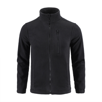 Тактическая кофта Lesko A162 Black S теплая флисовая мужская
