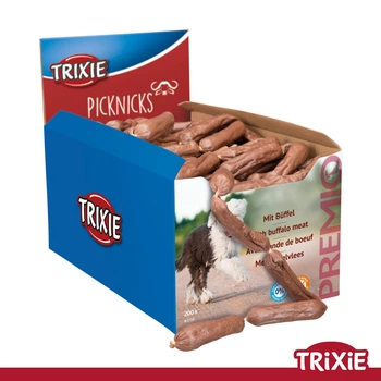 PREMIO Trixie 2738 ланцюжок сосисок "Picknicks",буйвол, 8см, 8гр(200шт/уп) (TX-2738) 4047974273814