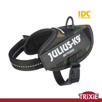 Шлейка тренировочная Trixie 14814 для щенков "Julius-K9® IDC", 2XS/Baby 2: 33-45см/18мм, камуфляж (TX-14814) 5999053642808