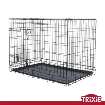 Клітка/будка Trixie 39303 для собак в квартиру,M-L: 93х69х62см,чорний (TX-39303) 4047974393031