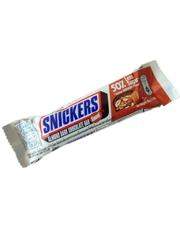 Батончик Snickers Almond темний шоколад з мигдалем на 50% менше цукру 40г