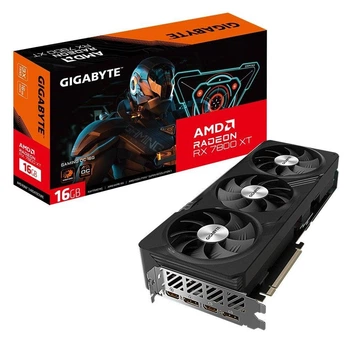 Відеокарта AMD Radeon RX 7800 XT 16 GB GDDR6 Gaming OC Gigabyte (GV-R78XTGAMING OC-16GD) Black