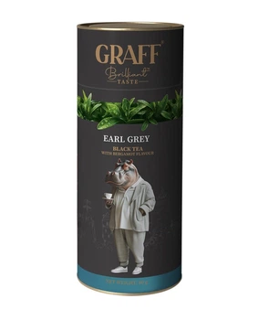 Чай чорний Graff Earl Grey Байховий 80 г (4820279610849)