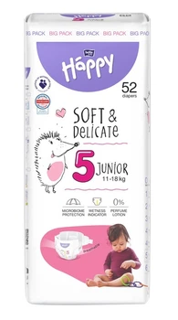 Подгузники детские одноразовые Bella Happy Baby Junior 11-18 кг 52 шт. (5900516605520)