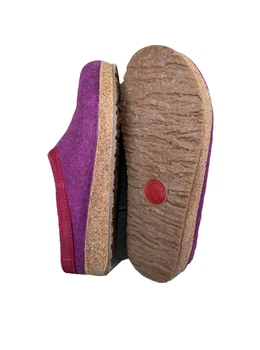 Тапки из натурального войлока Haflinger фиолетовый р.42 (600821-42)