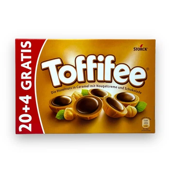 Конфеты Toffifee лесной орех в карамеле die haselnuss in caramel, 200 г