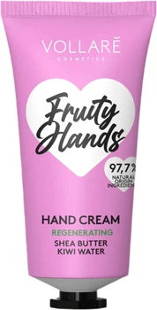 Крем для рук Vollare Cosmetics 4221 Cream Fruity Hands Регенерирующий Киви + Масло ши 50 мл (5902026648769)