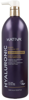 Odżywka do włosów Kativa Hyaluronic Keratin i Koenzym Q10 1000 ml (7750075060678)