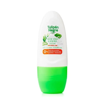 Дезодорант роликовый Tulipan Negro Aloe Vera & Jojoba Deo Roll-On 50 мл с алоэ вера и жожоба