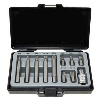 Набор бит 1/2" Spline 10 мм 11 пр. (М5-М12) 4112 F
