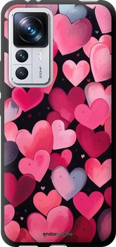 Чехол на Xiaomi 12T Pro Сердечки 4 "5662b-2869"