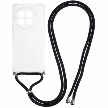 Захисний чохол UniCase AirBag with Strap для OnePlus 13 - Transparent