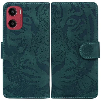 Чохол-книжка Deexe Tiger для Motorola Moto G05 / Moto E15 - Green