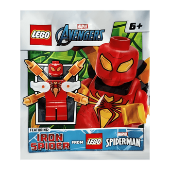 Фигурка Lego Super Heroes Marvel Iron Spider foil pack 242108 1шт