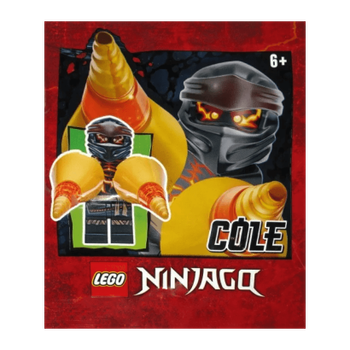 Фигурка Lego Ninjago Ninja Cole foil pack #8 892071 1шт