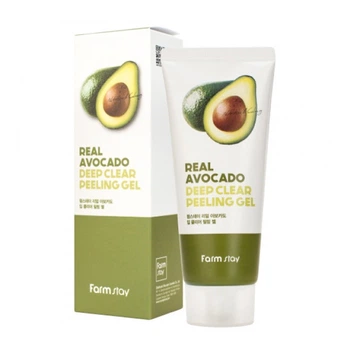 Пілінг для обличчя з авокадо Farm Stay Real Avocado Deep Clear Peeling Gel
