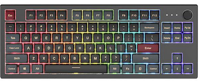 Клавіатура USB FULL SIZE MONTECH MK105DR чорна 296656