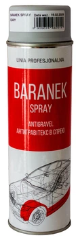 Антигравий (аэрозоль) 500 мл серый Moto-Gama Baranek