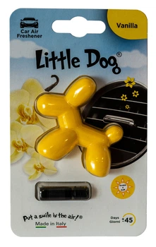 Ароматизатор Little Dog Vanilla (Ваниль) 12 г на дефлектор