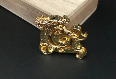 Металлическая аромалампа курильница Дракон для благовоний 3,5*3,5 см (EG4069)