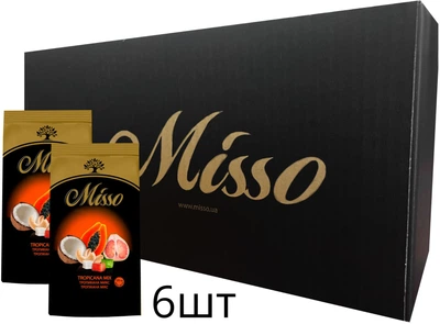 Упаковка ассорти Misso Тропикана Микс 125 г x 6 шт (0.75 кг) (14820232570043)